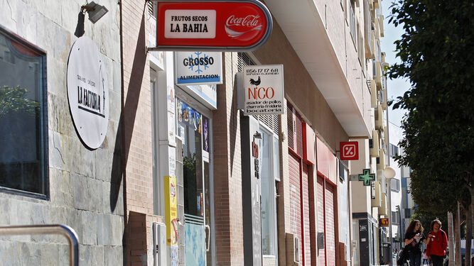 Imagen de la calle Emilio Castelar, en el barrio de Astilleros, donde tuvo lugar la agresión.