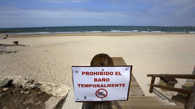 Ayuntamiento y Junta tienen previsto informar esta tarde sobre la situación de la playa de Fuentebravía.