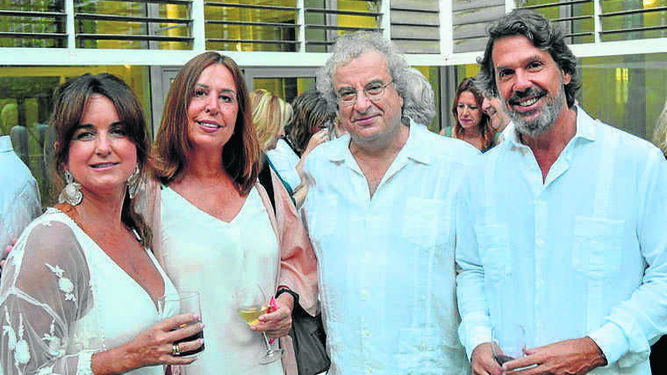 Viriginia Pérez Gascón, Pilar Vicente, José María Calleja y Teodoro León Gross.