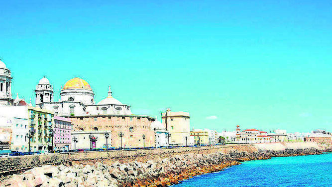 Vista de Cádiz capital.