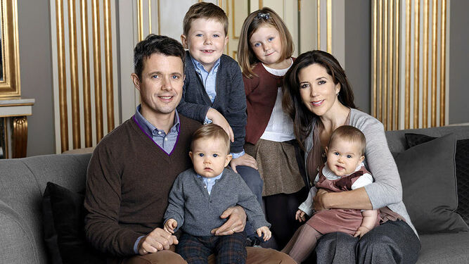 Federico y Mery de Dinamarca tienen cuatro hijos en común.
