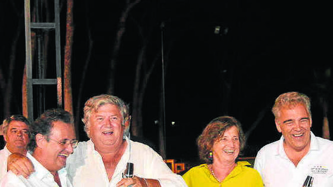 Alfonso Pérez-Barbadillo, Rafael Pedregosa, Adela Rebuelta e Ignacio Fernández-Prada.