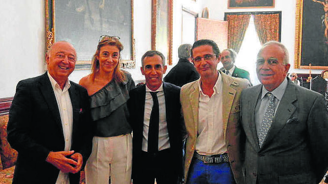 Miguel Sánchez-Delage, Laura Vaquero, José Luis Martínez, Juan Manuel Escobar yJosé María Medina.