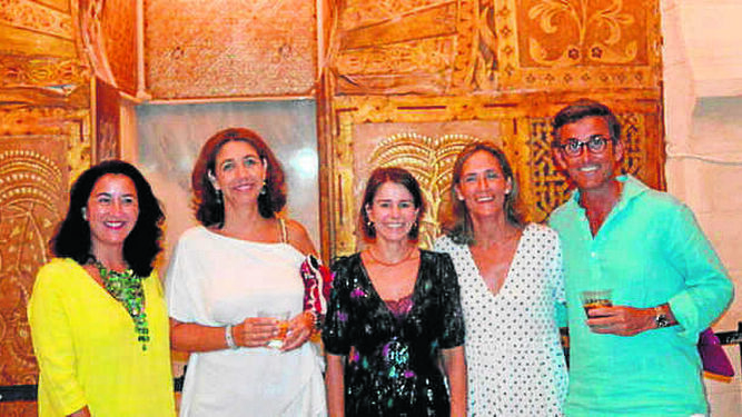 Teresa Murube, Rocío Ramos-Paúl, Rocío Rodríguez Cueto, Silvia Hinojosa y Felipe Martínez Caballero.