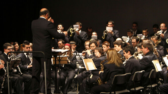 La Banda de Música Maestro Enrique Montero, en una imagen de archivo.
