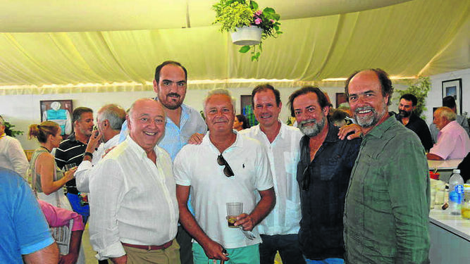 Miguel Sánchez-Delage, Edmundo Grant, Luis Rodríguez-Villamil, Javier Garat, Miguel Cascajosa y Lorenzo García-Iglesia Soto.