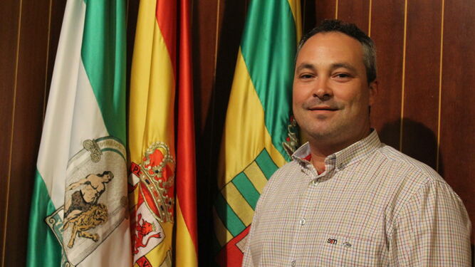 Andrés Díaz, fotografiado en julio en el Ayuntamiento de Paterna