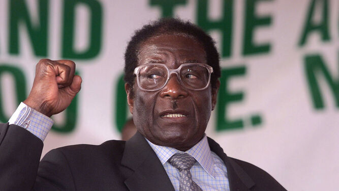 Robert Mugabe, ex presidente de Zimbabue.