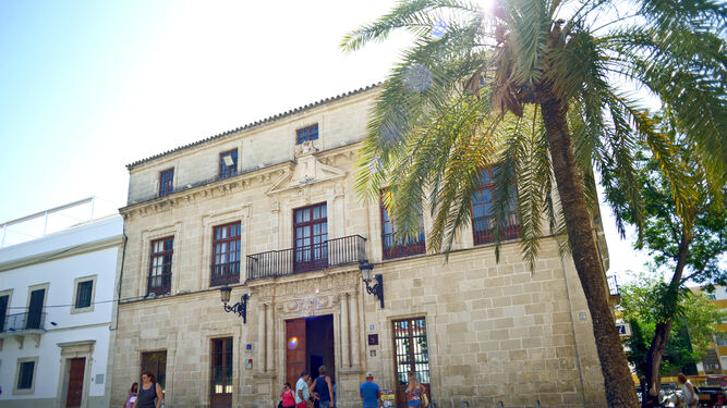 Una imagen del Palacio Araníbar, sede de la Concejalía de Turismo.