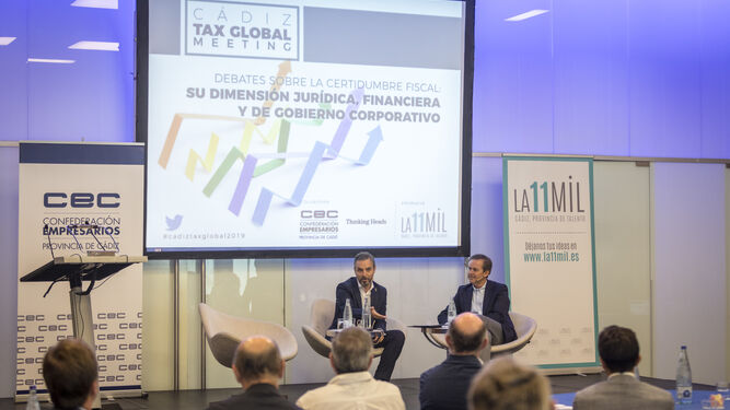Sesión inaugural de la Tax Global Meeting.