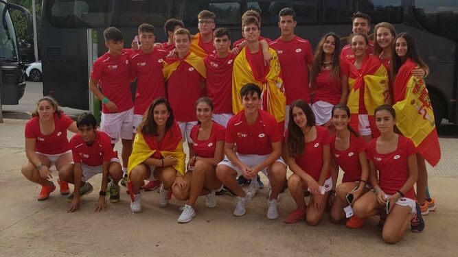 Las selecciones españolas masculina y femenina hicieron doblete en Castellón.
