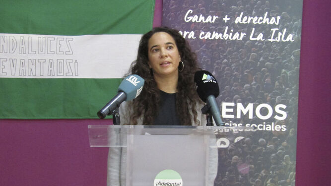 Ana Rojas, concejala de Podemos San Fernando.