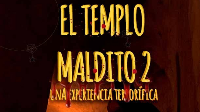 Cartel de 'El templo maldito II'.