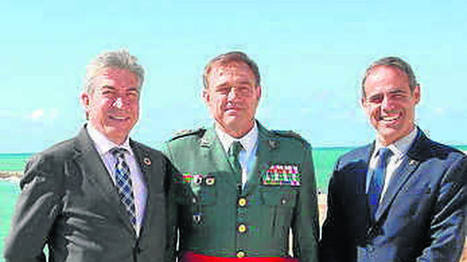 Lucrecio Fernández, Alfonso Rodríguez y José A. Pacheco.