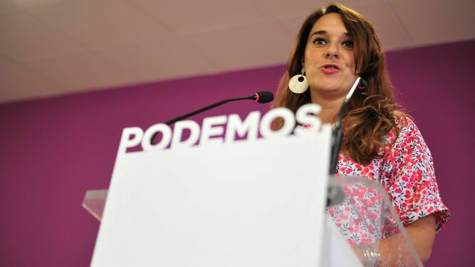 La candidata Noelia Vera estará este martes en el 'Encuentro de mujeres en lucha'