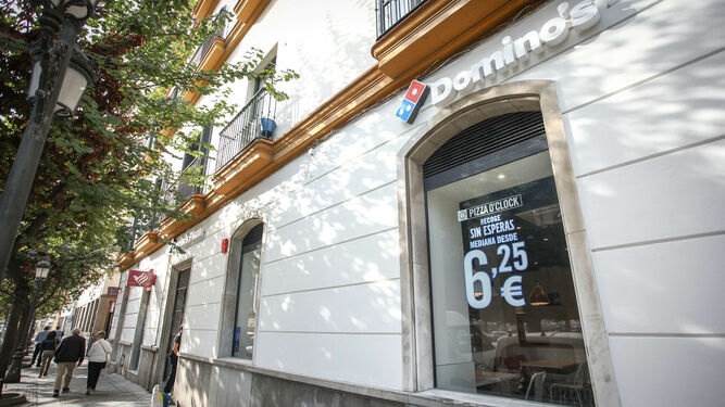 El nuevo local de Domino´s Pizza a punto de abrir en Canalejas