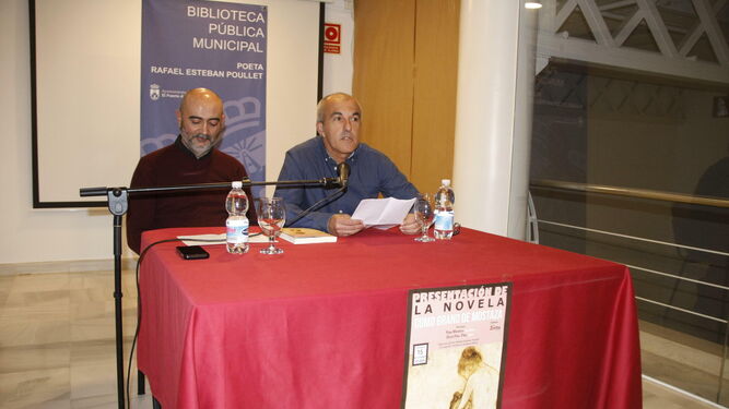 David Fernández y Pepe Mendoza, durante la presentación.
