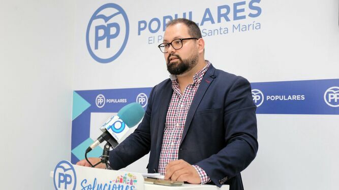 Javier Bello González, portavoz del PP.