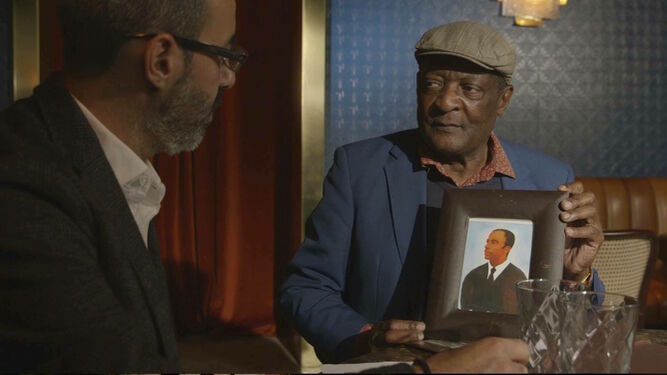 Un fotograma del documental ‘Negro limbo' del realizador gaditano Lorenzo Benítez.