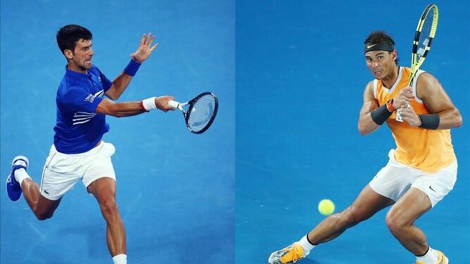 Djokovic y Nadal podrían enfrentarse en la final del torneo de Abu Dabi