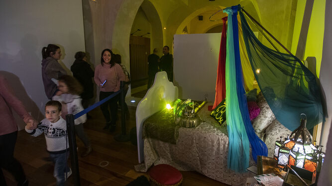 Ilusi&oacute;n en la estancia de los Reyes Magos en el Castillo de San Romualdo