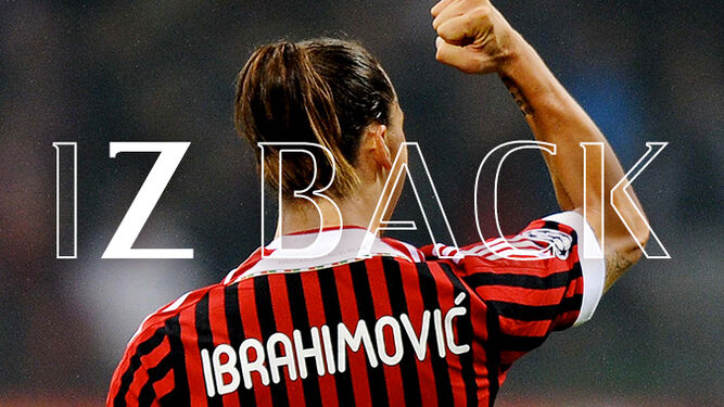 Así anunció el AC Milan el regreso de Ibrahimovic.