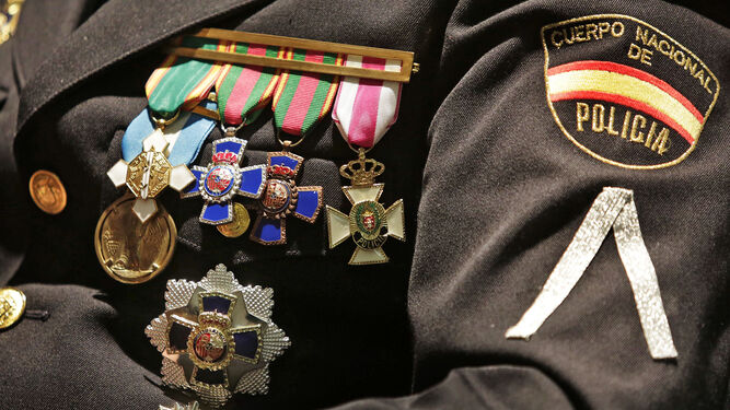 Medallas policia nacional