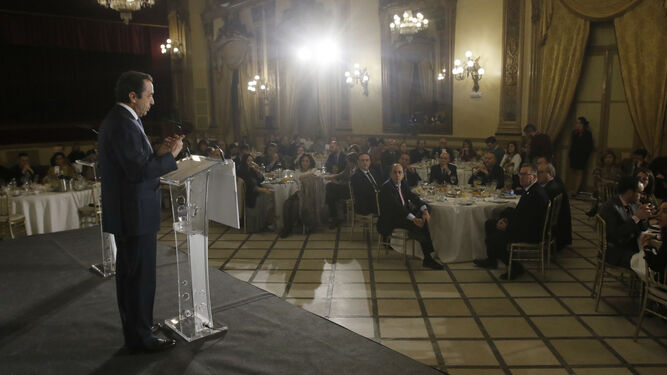 Momento de la intervención de Delgado Vizcaíno en el Foro Joly Andalucía