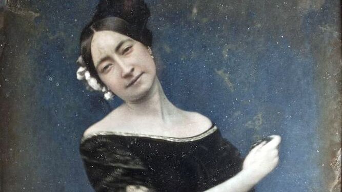 Bailarina, probablemente Marie Guy-Stéphan, hacia 1850.