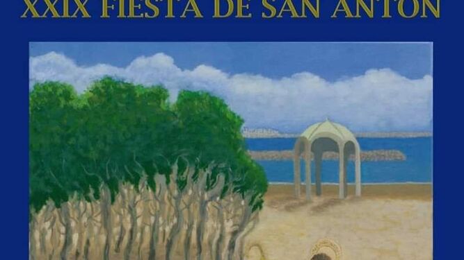 Cartel de la romería de San Antón 2020.