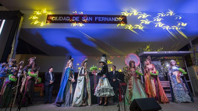 Las im&aacute;genes del Preg&oacute;n del Carnaval en San Fernando
