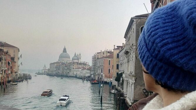 Una de las fotografías que Inmaculada B. se ha hecho en su estancia en Italia, concretamente en Venecia.