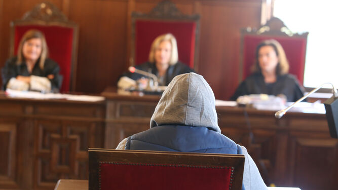 El violador del Tamarguillo, durante su juicio.