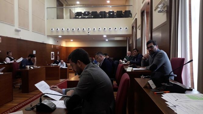 Segunda Comisión de Seguimiento del coronavirus celebrada en el Ayuntamiento de Chiclana.
