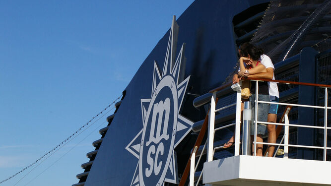 MSC es una de las navieras más importantes que escalan en el puerto de Cádiz.