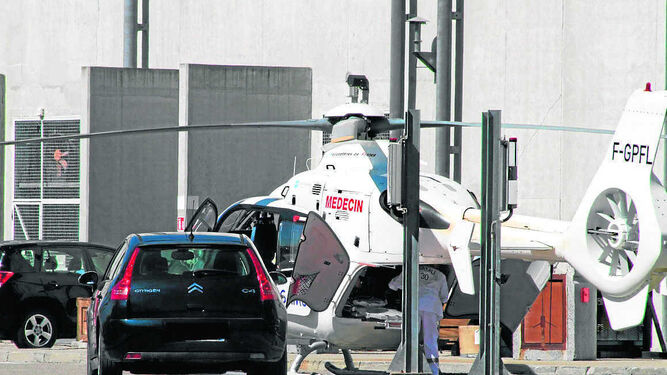 Un helicóptero medicalizado