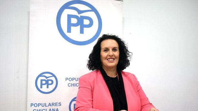 Ascensión Hita, presidenta del PP en Chiclana.