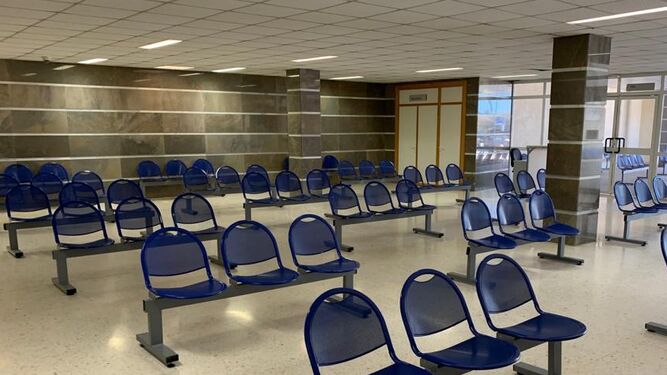 Nueva sala de espera del Hospital de Puerto Real