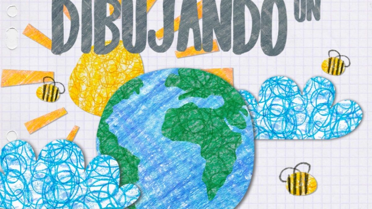 Dibujos para concienciar del cambio climático en San Fernando