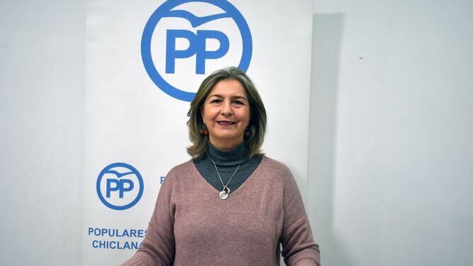 Ana Bertón, concejala del PP en Chiclana.