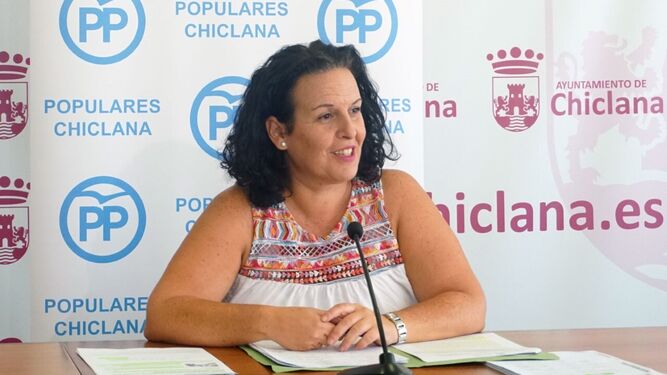 Ascensión Hita, portavoz y presidenta del PP en Chiclana.