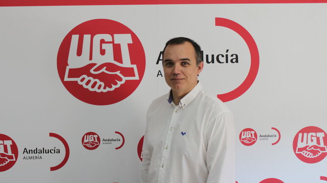 Jesus Manuel Quero, secretario de Organización de UGT Almería.
