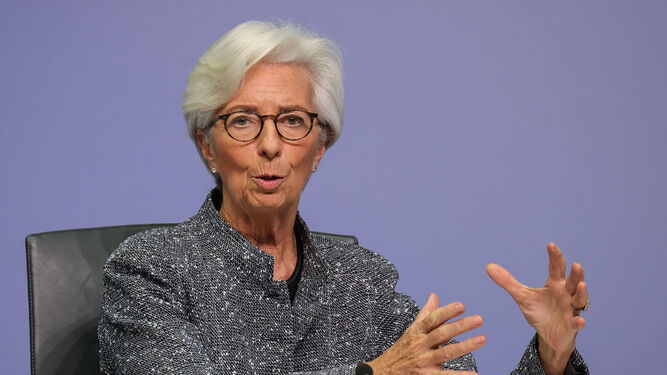 Christine Lagarde, presidenta del BCE