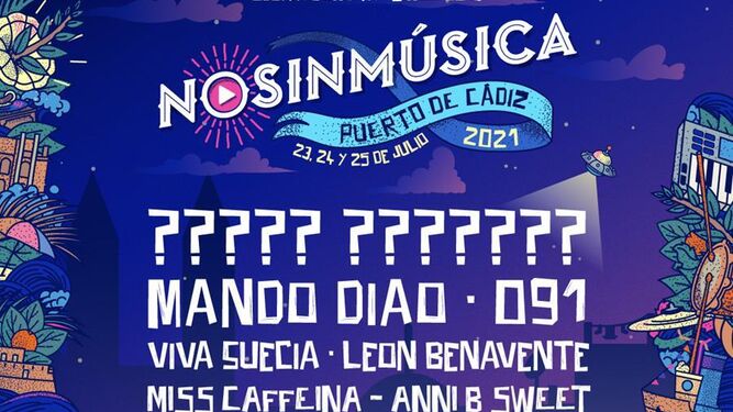 El cartel del Festival No Sin Música de 2021.