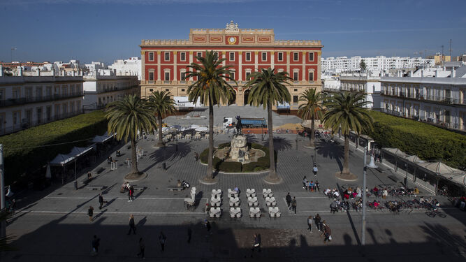 Imagen de archivo de la Plaza del Rey.