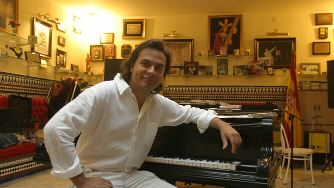 El pianista gaditano Manolo Carrasco.