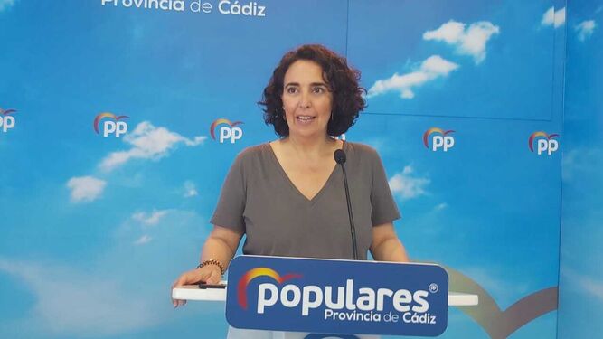 La portavoz del Grupo Municipal del Partido Popular, Carmen Sánchez