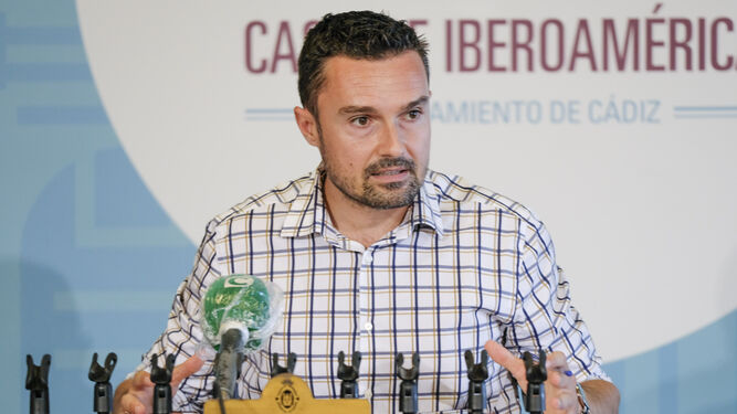 Martín Vila, durante una rueda de prensa.