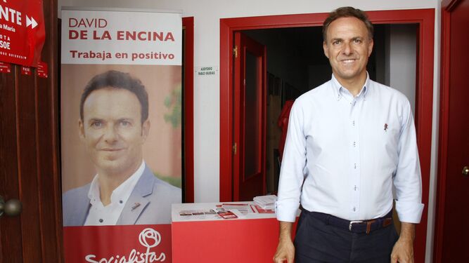 El secretario local del PSOE, David de la Encina.