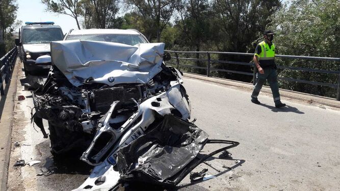 Accidente mortal en Jerez ocurrido este mes de julio.